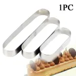 Stainless Steel Long Oval Cake Mousse Ring