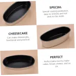 Non-Stick Cake Pan 9 Inch Oval Shape Non-Stick Aluminum Cheese Pan