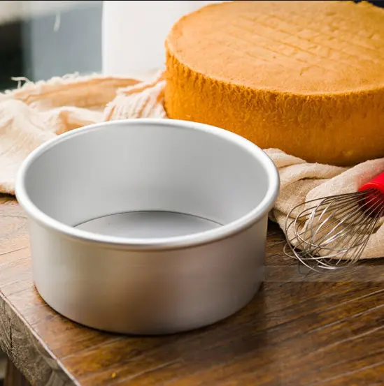 Aluminum Round Cake Pan Mould (8 inch)