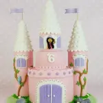 Castle Pillar Foam Square Cake Dummy ( Height 12 cm diameter 4 cm)