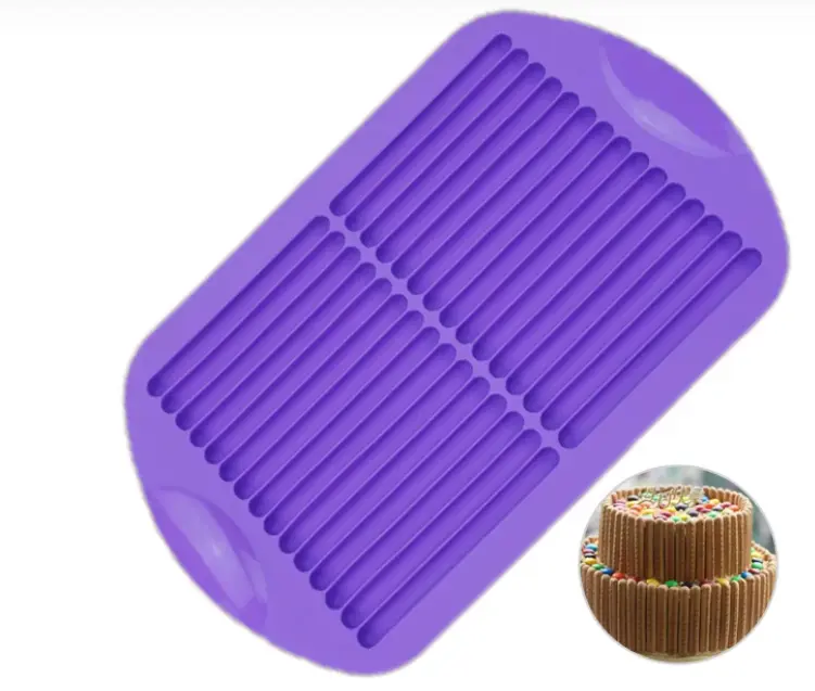 Long Finger Shape for Chocolate,Cake,Cookies,Candy Silicone mould