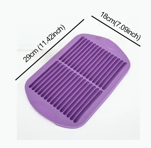 Long Finger Shape for Chocolate,Cake,Cookies,Candy Silicone mould