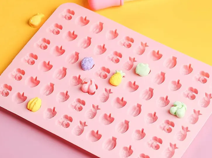 66 cavity Mini Fruits Silicone Mould Style 2