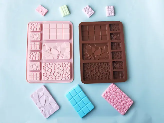 All in One Bar Mould | 9 in 1 bar mould | Hearts,Broken,Cadbury Medium size mould