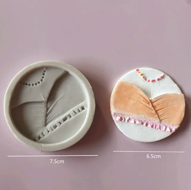Wedding women dress Silicone Mould