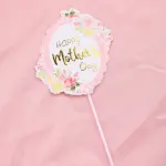 Floral Happy Mothers cake topper Style 3