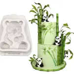 3D Panda Animal silicone mould