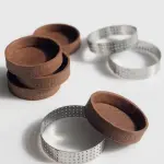 7 cm Perforated Stainless Steel Tart Ring