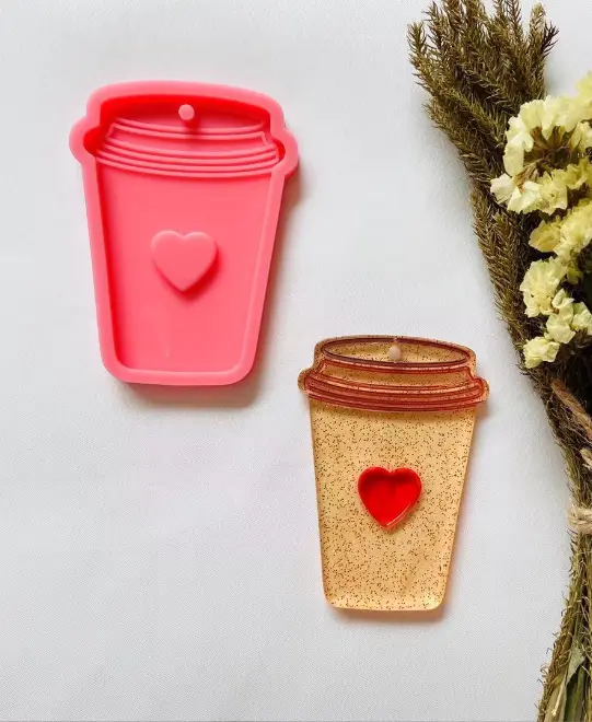 1 cavity Coffee Mug Silicone mould