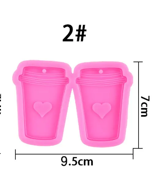 2 cavity Coffee Mug Silicone mould