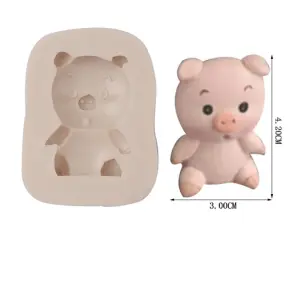 Pig Animal silicone mould