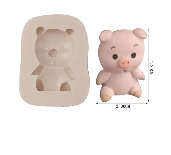Pig Animal silicone mould