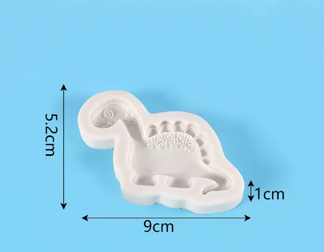 Cute Dinosaur silicone mould style 9