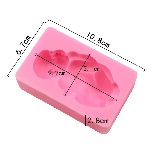 Large Sleeping Baby Mould