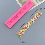 Flower Scroll Relief Border mould