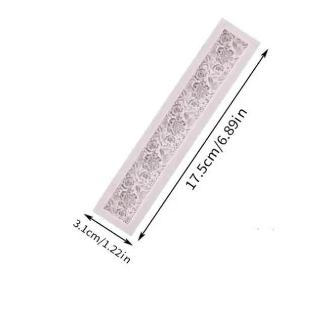 Flower Scroll Relief Border mould