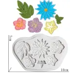 Rose Chrysanthemum Flower Silicone Mould