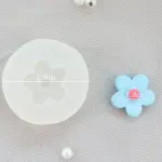 3D 5 Petal flower silicone mould