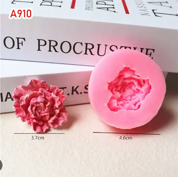 3d Peony Flower Silicone Mould