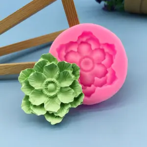 3D flower silicone mould style 5