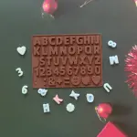 Alphabet Upper case Silicone Mould Style 3