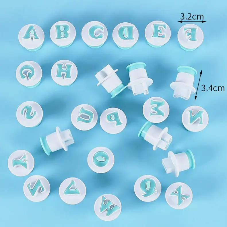 Upper Case Alphabets Cookie Cutter