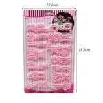 Cake Decor Plastic 26 pcs Upper case Alphabet Cake and Cookie Stamping Set Plastic Fondant Cutter