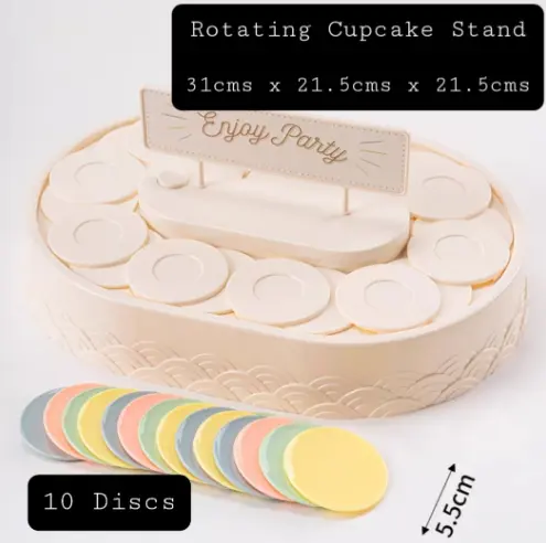 Rotating Cupcake Stand