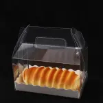 1 Pcs Transparent cake Box with Tray (13 x 8 X 8 cm )