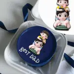 Father Son love cake Toy topper Style 2