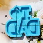 I Love dad silicone Mould