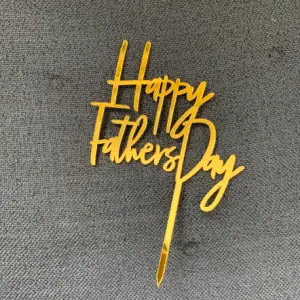 Happy Fathers day cake topper Style 13
