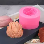 3D Lotus Flower Silicone Mould for Resin,soaps ,Candle Mould