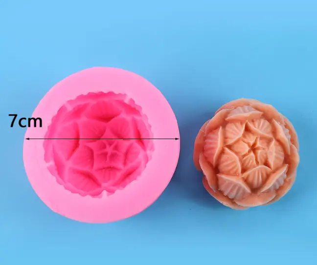 3D Lotus Flower Silicone Mould for Resin,soaps ,Candle Mould