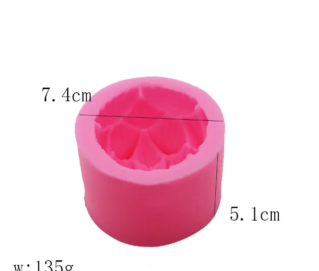 3D Lotus Flower Silicone Mould for Resin,soaps ,Candle Mould