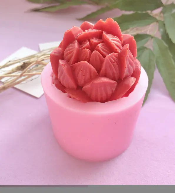 3D Lotus Flower Silicone Mould for Resin,soaps ,Candle Mould