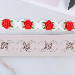 Rose flower theme Border mould