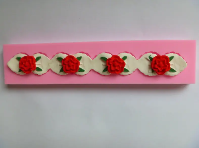 Rose flower theme Border mould