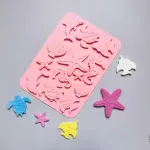 12 Cavity Assorted Sea Animal Theme Silicone Mould