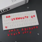 Alphabet Upper case Silicone Mould Style 7