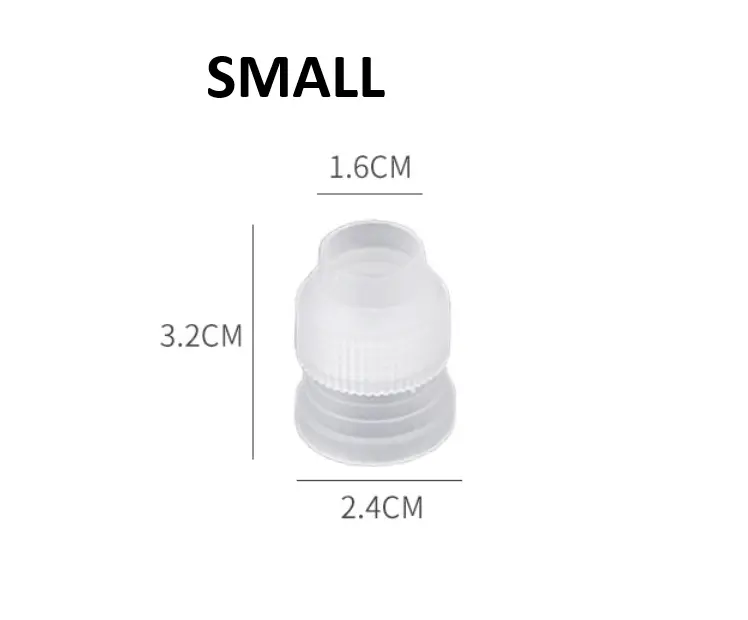 Plastic Coupler for Icing Bag