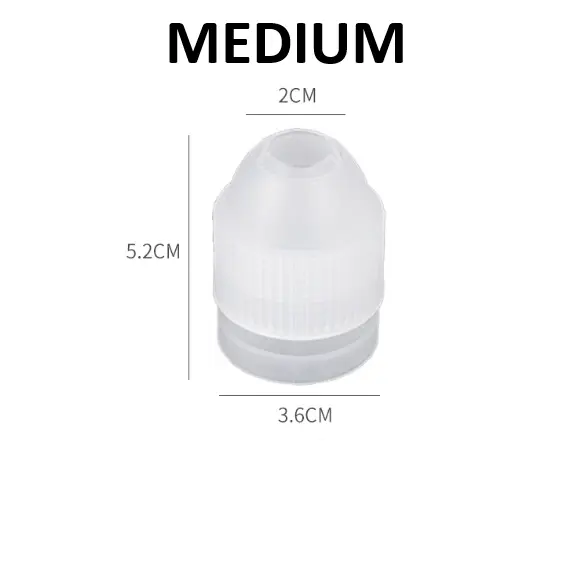 Plastic Coupler for Icing Bag