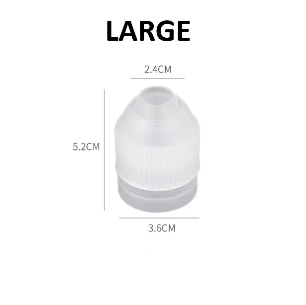 Plastic Coupler for Icing Bag