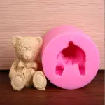 3D Cute Teddy bear silicone mould Style 2