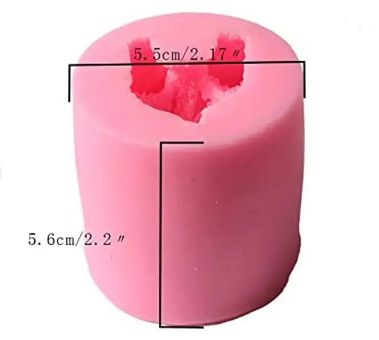 3D Cute Teddy bear silicone mould Style 2