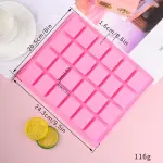 24 Cavity Rectangle chocolate Silicon Mould