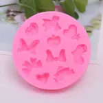 Bow love heart theme silicone mould