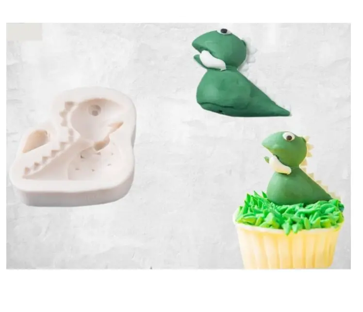 Cute Dinosaur silicone mould style 18