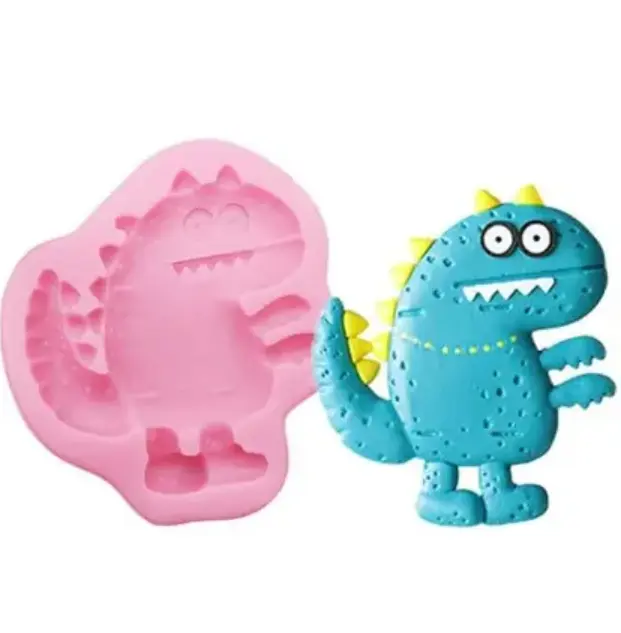 Cute Dinosaur silicone mould style 17