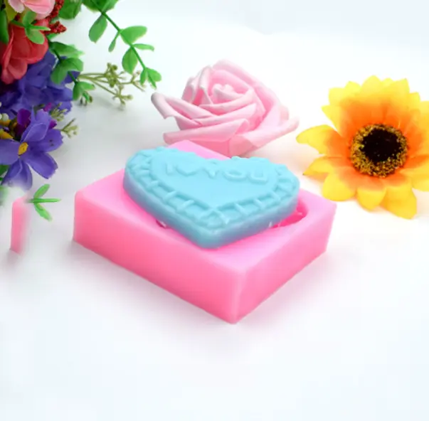 Deep I love you Heart Silicone Mould